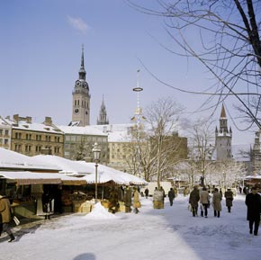 münchen im Winter